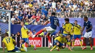「マジで次元違うやん」エンバペのスーパーゴールにスウェーデン全選手“あ然” GKも…立ち尽くし、天を見上げる衝撃光景【W杯】