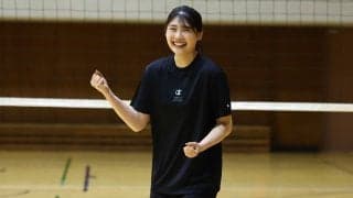 暑さに負けず、全力でバレーを楽しむために。黒後愛が推す Champion の持続冷感ウェア