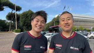 ERCローマ：レッキを終えた新井大輝「ノートはすべて新作、暑さも厳しい」