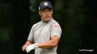 藤本佳則が8バーディで首位浮上「チャンスでしっかり獲らないと」