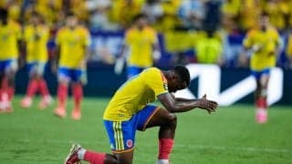 立ち上がりに両チームが負傷交代アクシデントもコロンビアが先制　途中出場のスアレスがアシスト