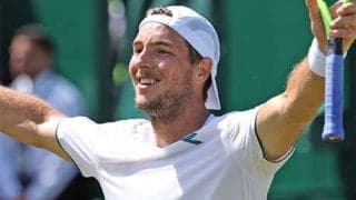  世界74位がメドにストレート勝ち 