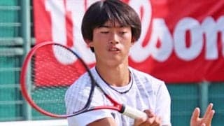  川西飛生 ウィンブルドンJr初戦敗退 