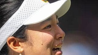  歴史的快挙に涙、前年女王撃破 