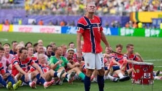 「今日はハーランドが太鼓叩いてた！」ノルウェー「バイキング・ロー」にＸも盛り上がる