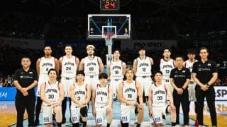 バスケ日本代表が韓国に2点リードでハーフタイムへ…渡邊雄太が前半だけで12得点6リバウンド