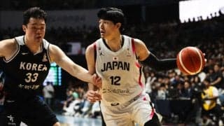 ホーキンソン30得点＆怒涛の猛追見せるも…バスケ日本代表が韓国に競り負け、4勝2敗でW杯予選2次Rへ