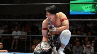 【新日本】IWGPジュニアはYOHが初防衛、ベルトに「俺と一緒にずっとシビれようぜ」