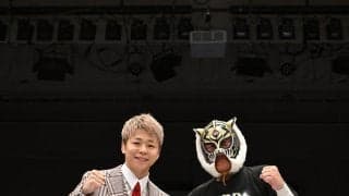 武尊氏が引退４代目タイガーマスクねぎらい、自らは「いつか７代目としてリングに立てる日が…」