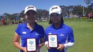 【ゴルフ】15－18歳の部女子　第一学院高２年の仁科優花が日本代表対決制しV　世界ジュニア