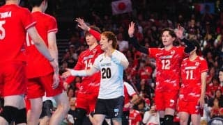 【バレー】男子代表、カナダとの親善試合に３-１で勝利　全選手が出場し順調な仕上がり披露