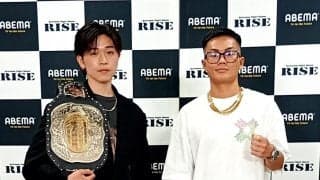 【RISE】舌戦は圧倒的に塚本望夢優勢も、王者の松本天志は「試合で黙らせようと思います」