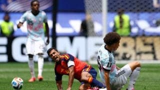 スペイン紙「完全に悪質」「一発退場になるべき」ベルギーMF37歳の“危険タックル”を猛批判