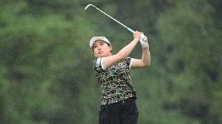 永井花奈が9年ぶりVに王手　イーグルから4連続バーディ「100点以上」