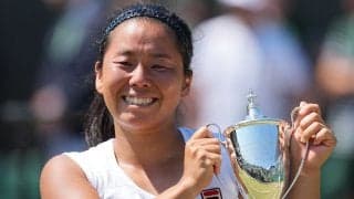 上地結衣、悲願のウィンブルドン初制覇！生涯ゴールデンスラム達成の偉業「夢の一つ」「まだ実感わかない」