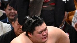 休場明け横綱大の里が黒星発進、２場所ぶり土俵も義ノ富士にまた土で初場所以来の白星ならず