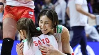 【バレー】両軍最多27得点の和田由紀子「勝つことだけにフォーカスした。優勝を目指したい」