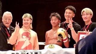 【RISE】昨年12月以来の試合で花岡竜が２回にダウンを奪われながらも“逆転”ベルト獲得！