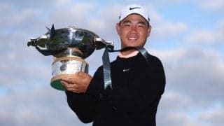 トム・キムが3年ぶりV「タイガーが最初にメッセージをくれた」