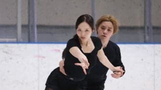 しょまりん　膨大メディア数にびっくり「シングルでも経験ない」宇野は肉体改造３キロ増量「真凜が安心できる土台に」カップル結成後初の公開練習