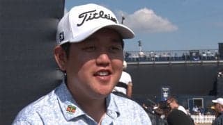 米澤蓮、初の海外メジャーは「1打でも良く上がるということしか考えられないぐらいコースが難しい」
