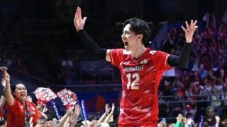 【バレー】石川祐希のサービスエースで流れつかみ、最後は高橋藍　イタリア破り開幕９連勝