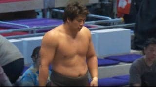 「柔道やんけ」背筋力265kgの逸材力士、たった4秒の衝撃決着に館内どよめき「圧巻」「スローでみたい」ファン熱視線