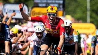 ロードレースステージ史上最速の50.91km　早掛けしたヴァーレンショルトが鮮やかにツール初勝利｜ツール・ド・フランス2026 レースレポート：第11ステージ