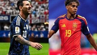「神のみぞ知る」メッシ、スペインとの決勝戦に向けてメッセージ　バルサの後輩、ヤマルとの新旧GOAT対決に注目【北中米W杯】