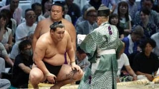 豊昇龍、豪ノ山退け４勝目「他の人のことを考える余裕はない」全勝の霧島黒星も気にせず
