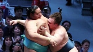 大関復帰狙う関脇安青錦　大関琴桜に快勝、４勝１敗で序盤終える「勝負はこれから」【大相撲】