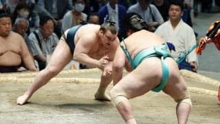 安青錦が４勝目　対琴桜７戦６勝も「毎回初顔合わせのつもり」猛暑の名古屋で「熱い戦い」誓う