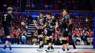 男子日本代表　2セットダウンからカナダに逆転勝利で10連勝