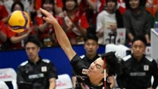 【バレー】大塚達宣、大逆転勝利の立役者に「楽しくてしょうがなかった」チーム最多18得点