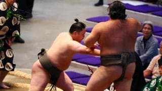 休場中の二子山親方に「勝っていい報告をしたいです」高原に続いて三田も白星、勝ち越し王手