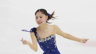 【フィギュア】住吉りをんが今季初戦「楽しんで滑れた」ジャズ初挑戦の新プログラム披露