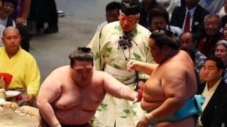 豪ノ山が大関琴桜を破り２勝目　上位戦続くも「勝たないと三役に上がれない」言い訳なし