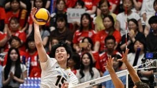 【バレー】若き大砲！22歳の甲斐優斗「狙っていたサーブ打てた」11連勝導くエースで存在感