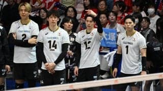 【バレー】石川祐希「全勝のために試合をしているわけではない」初の開幕11連勝にも冷静
