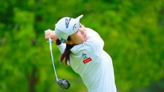 「暑くないことを願いながら…」神谷そらが単独首位で最終日へ 3打差に10人がひしめく混戦