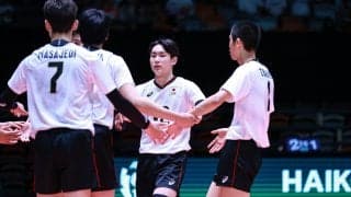U18男子日本代表　チャイニーズタイペイをストレートで下し決勝へ