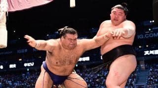 高安、正代との29回目の対戦制す　１敗守り後半戦は体調維持が鍵「今のところ体はもっている」