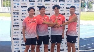 【陸上】リレー侍が400mリレー38秒66の３着、今季ベスト届かずも表彰台／DLロンドン