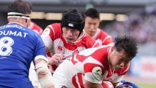 【ラグビー】江良颯「誰がトライしたかは別にいい」大塚壮二郎にトライ譲るも「いいプレー」
