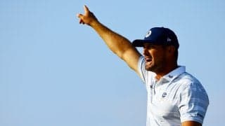 ブライソン・デシャンボーはヤジにも笑顔で応戦 2罰打騒動を吹き飛ばし6位で最終日へ
