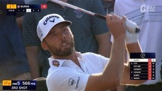 【動画】サム・バーンズが「65」で首位浮上　メジャー初制覇に王手