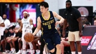 河村勇輝が5得点12アシストと躍動…ペイサーズはペリカンズに快勝し最終戦を白星で飾る