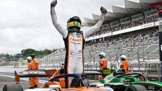 【スーパーフォーミュラ】第３戦はフラガが優勝「またシャンパンを飲めないのが悔しい」