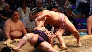 炎鵬が逆転のすくい投げで大歓声を浴びる　４勝４敗から後半のカギは「辛抱ですね」