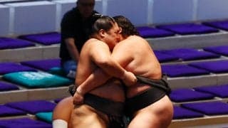 身長197センチの天昇山　初土俵から４場所連続勝ち越し　初の７戦全勝狙う